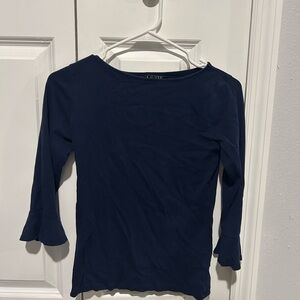 Ralph Lauren Dark Blue Long Sleeve Top